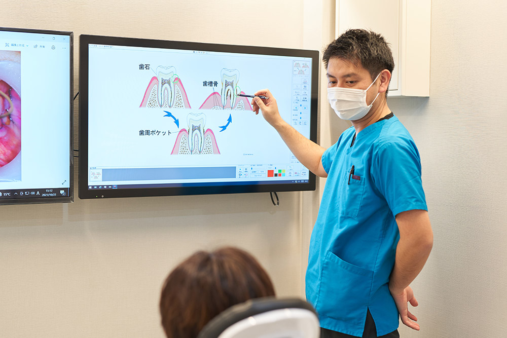 先進機器で精度の高い診断